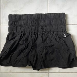 FP Movement Black “The Way Home” Shorts